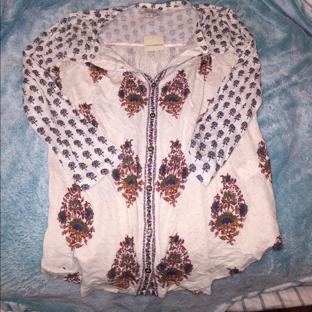 Lucky Brand Boho Shirt