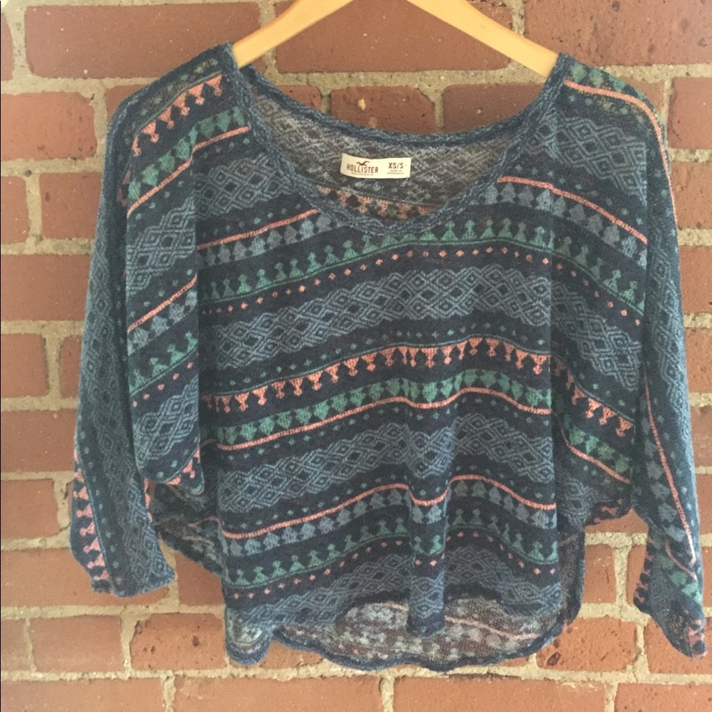 Hollister, soft, Flowy top. Size XS & S