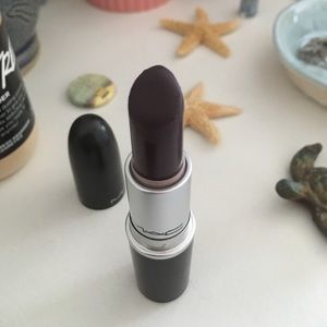 MAC Smoked Purple Lipstick