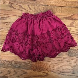 NEVER WORN Top shop shorts