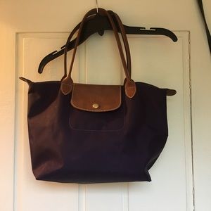 Longchamp "Small Le Pliage" Shoulder Tote