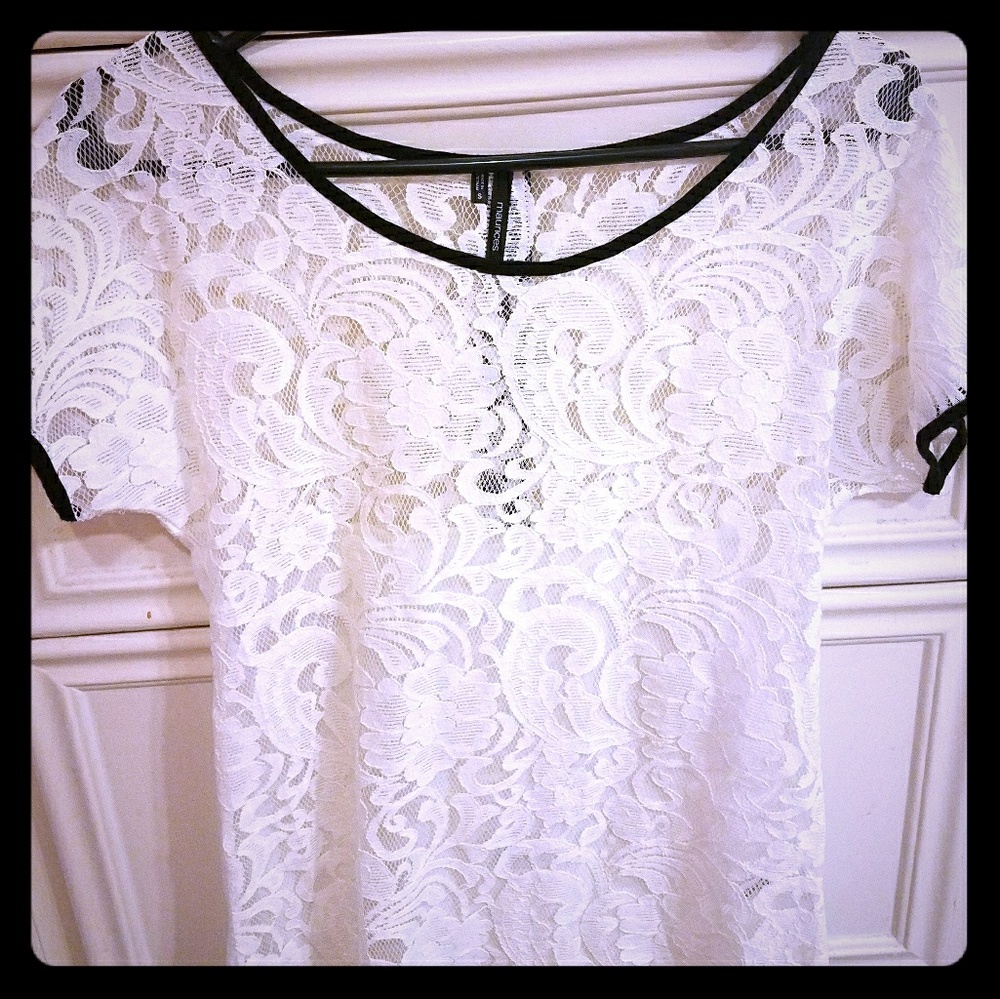 White Lace Top