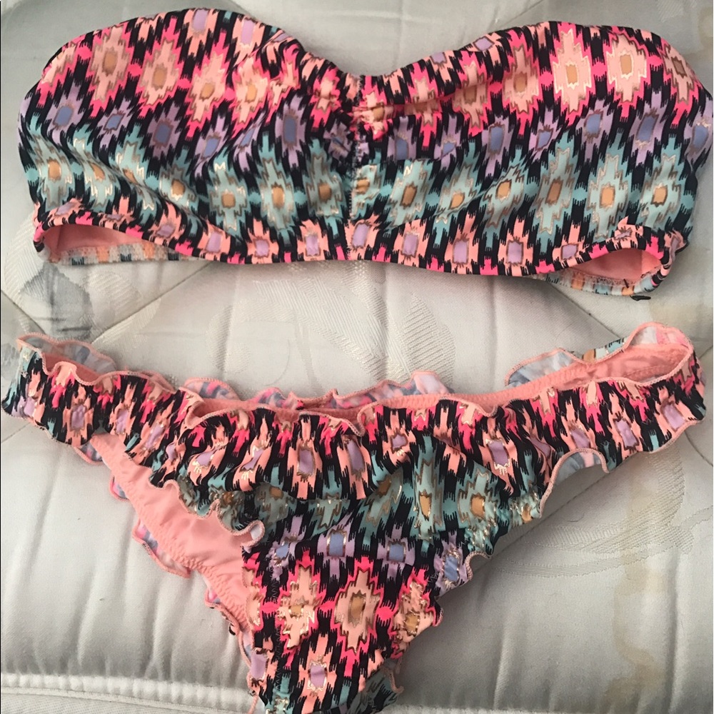 Pink bikini