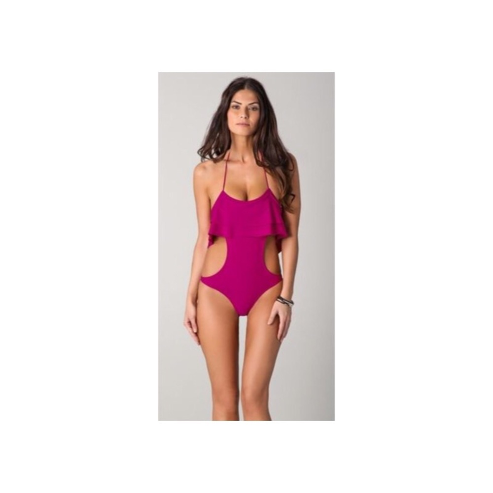Thayer Ruffle One Piece Bathing Suit