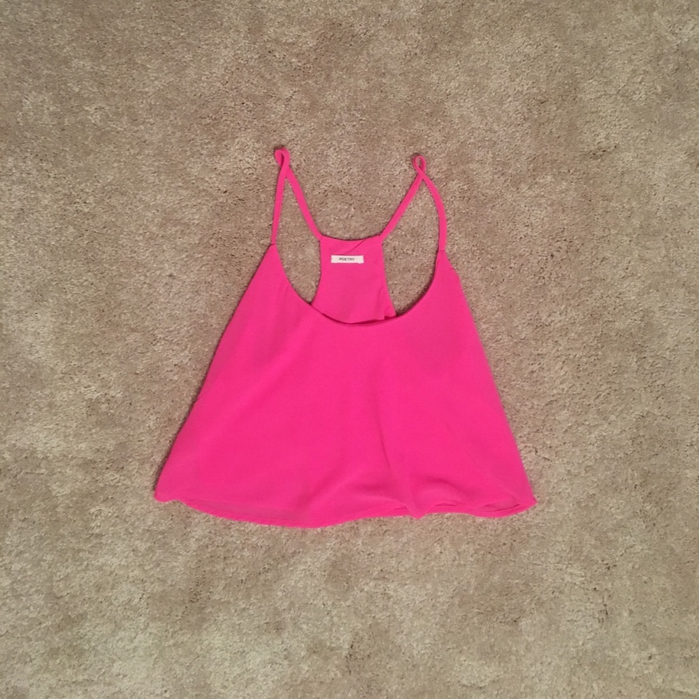Pink tank top