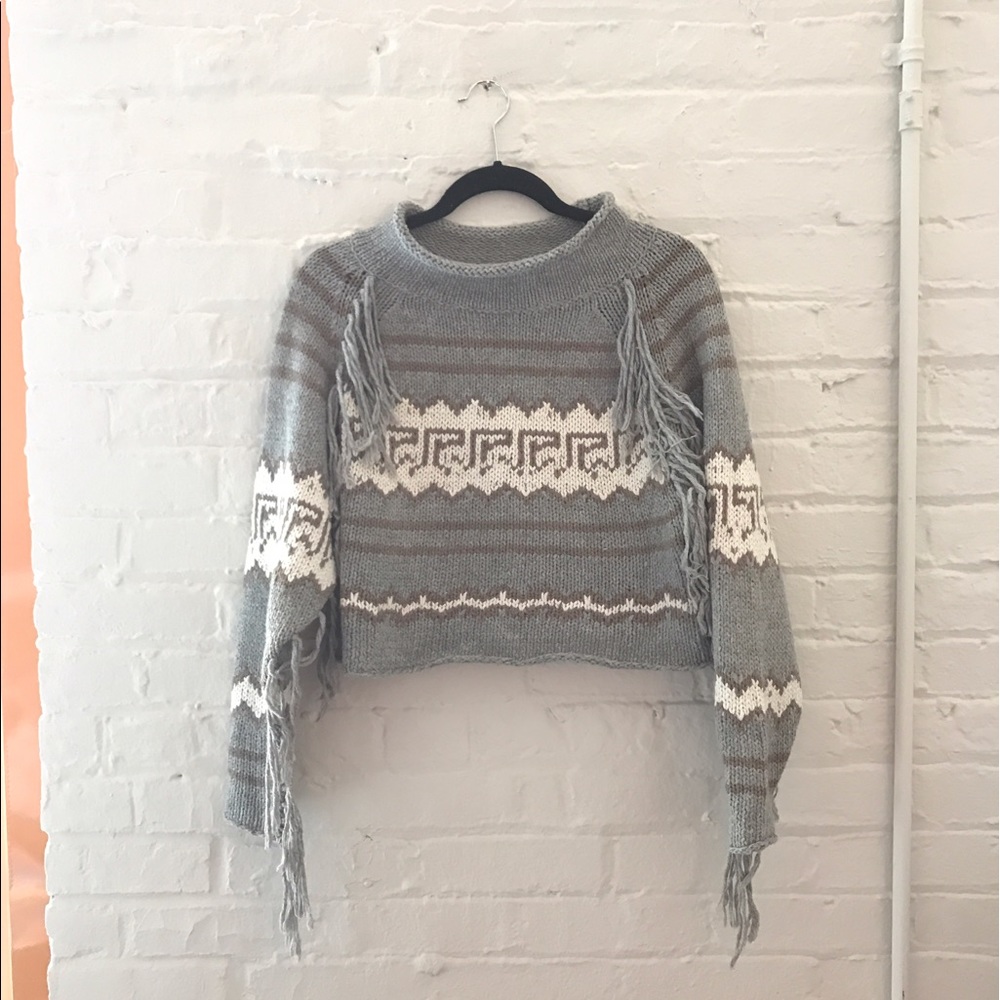 🙋 Cropped boxy sweater