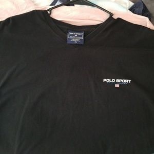 Vintage Ralph Lauren Polo Sport V-neck shirt