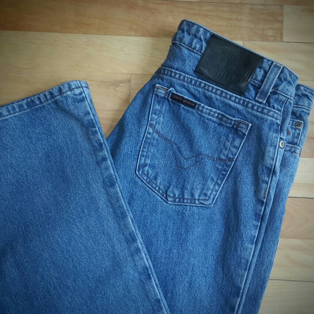 Harley-Davidson Light Wash Denim Jean