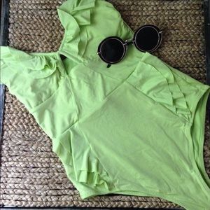 Ruffled Sweetheart Swimsuit