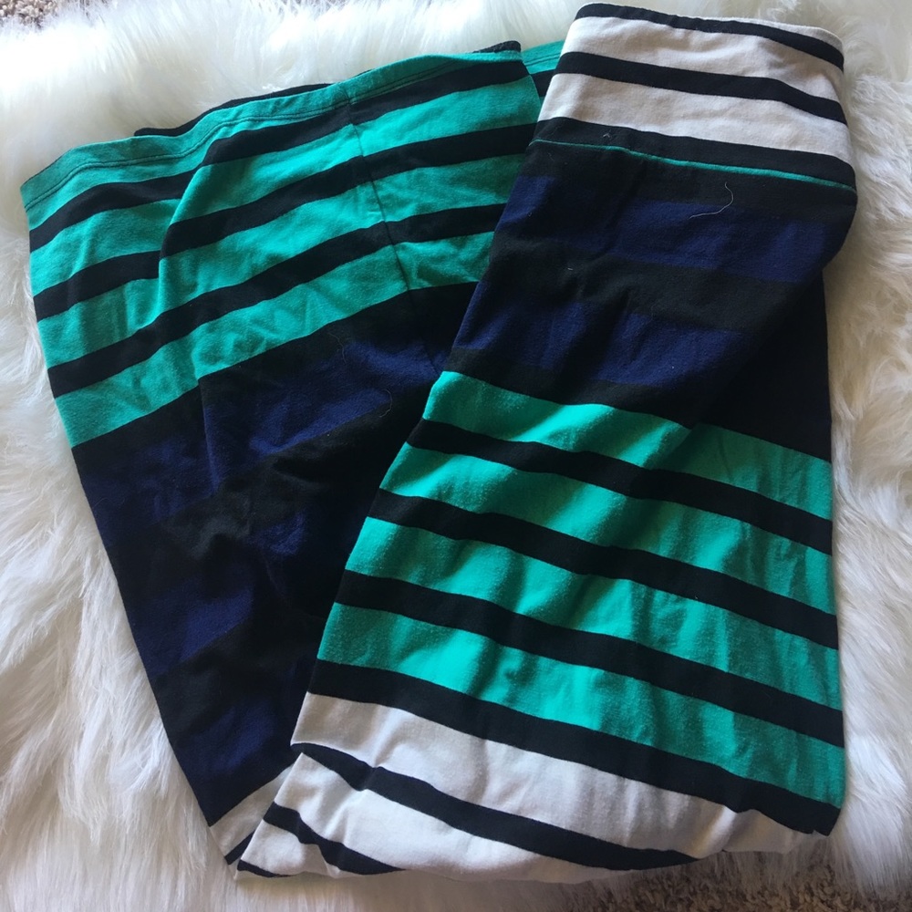 Striped maxi shirt