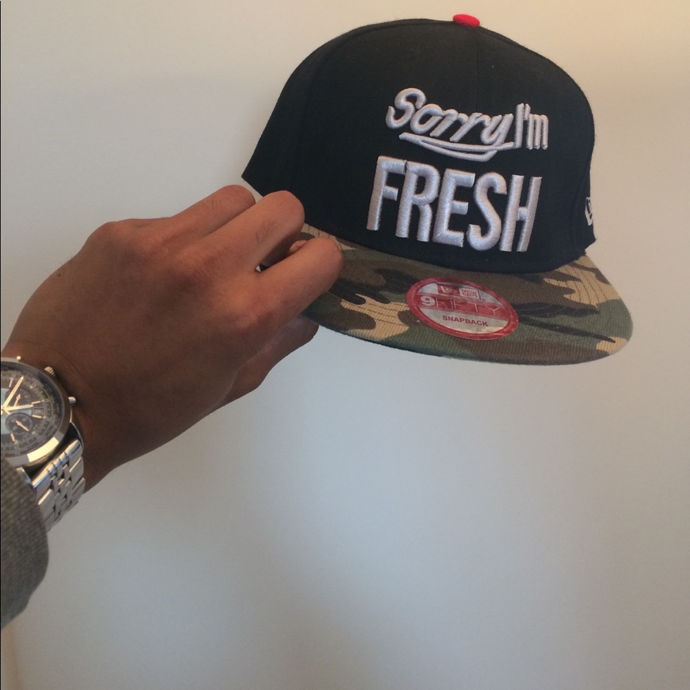 New Era "Sorry I'm Fresh" hat