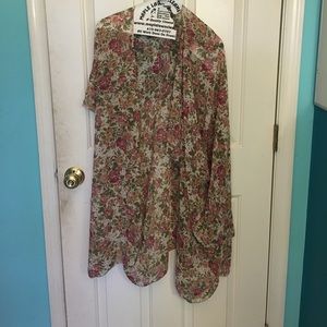 Floral kimono