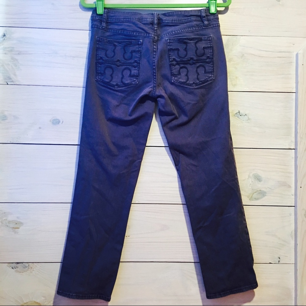 Tory Burch Cropped Skinny Jeans