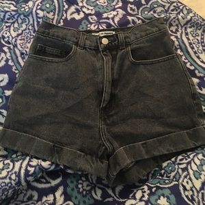 American Apparel High Waisted Shorts