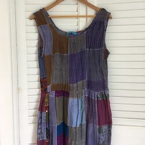 Awesome patchwork "hippy" dress