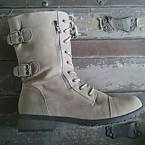 Forever combat-style boots