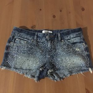 Pink Victoria's Secret jeans shorts size 2