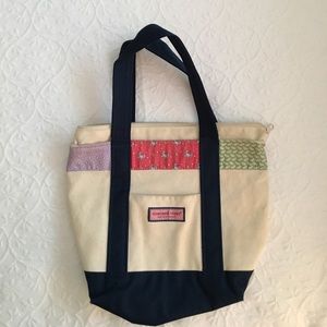 Vineyard Vines canvas tote bag