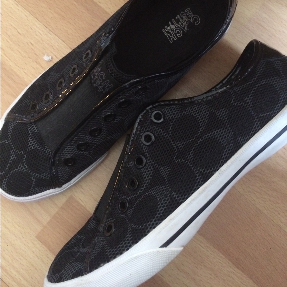 Coach slip ons