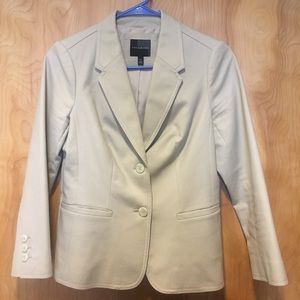 Tan suit jacket