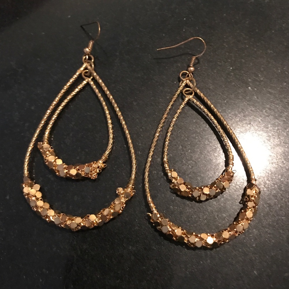 Buy 1 Get 1 - Gold Dangle Earrings