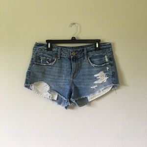 American eagle denim shorts