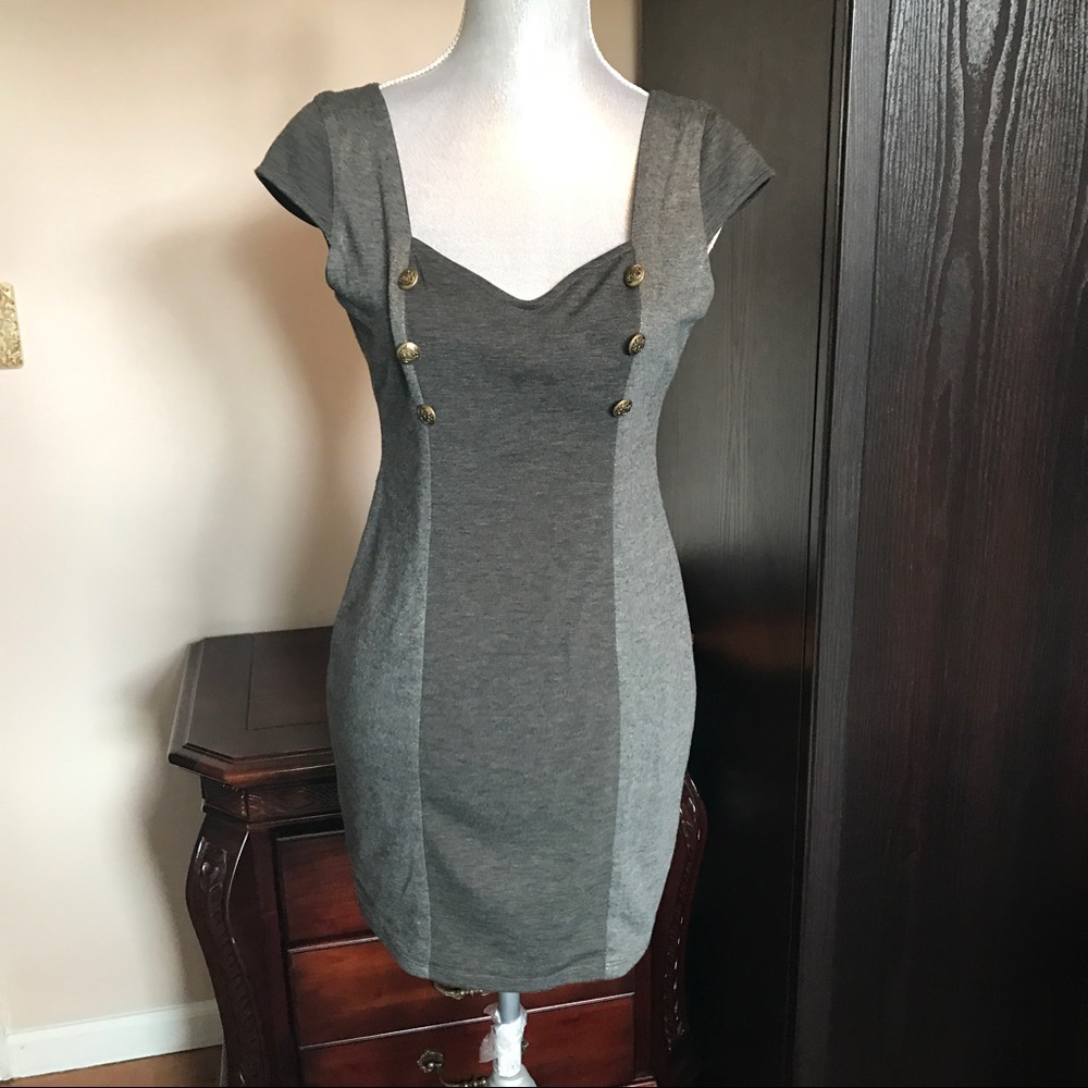 Cute open back dress