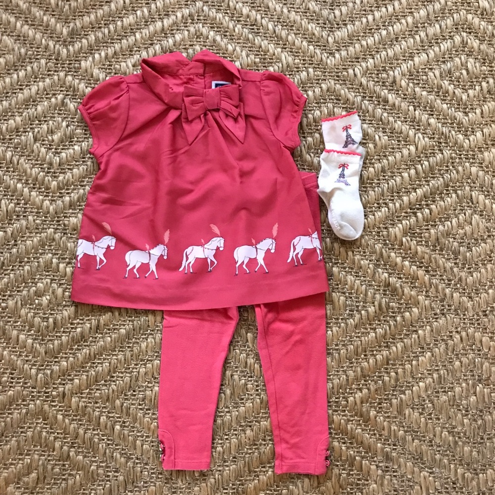 Janie and Jack Outfit, Size 12-18m