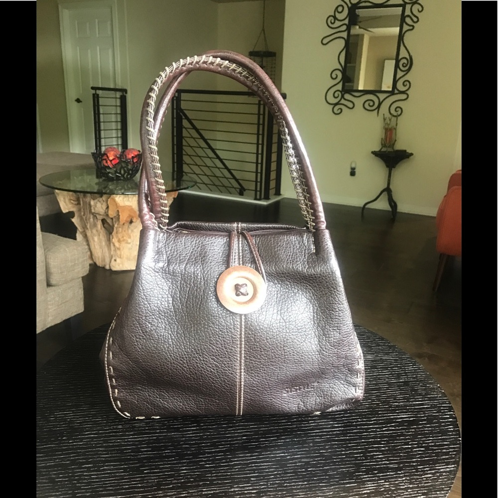 Brand New Faux Leather Brown Bag