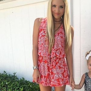 Show Me Your MuMu Paisley Romper