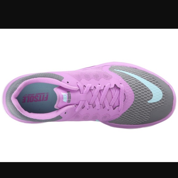 New in box Nike FS Lite 3 cool gray/fuchsia - Picture 2 of 8