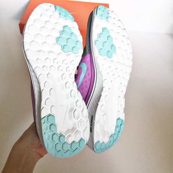 New in box Nike FS Lite 3 cool gray/fuchsia - Picture 7 of 8