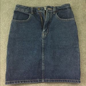 denim skirt
