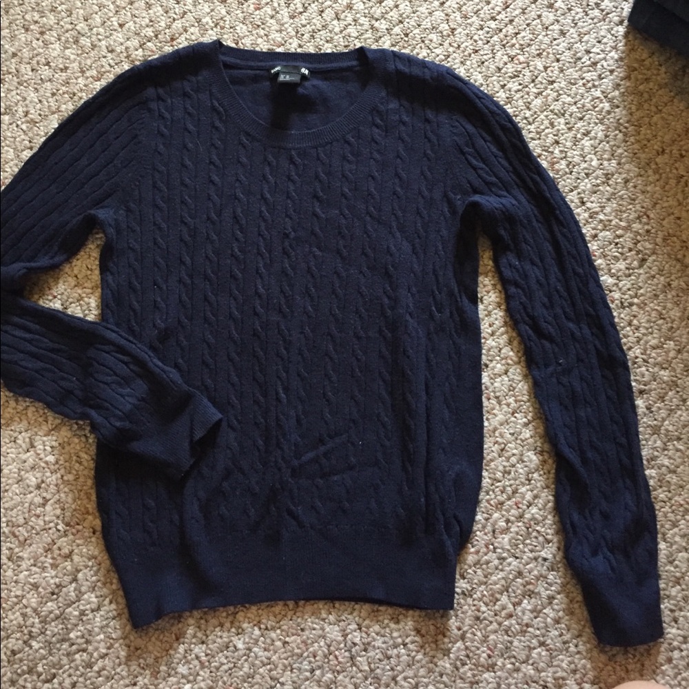 Navy Blue Sweater