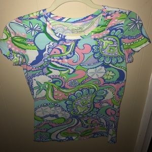 Lilly Pulitzer crew neck tee