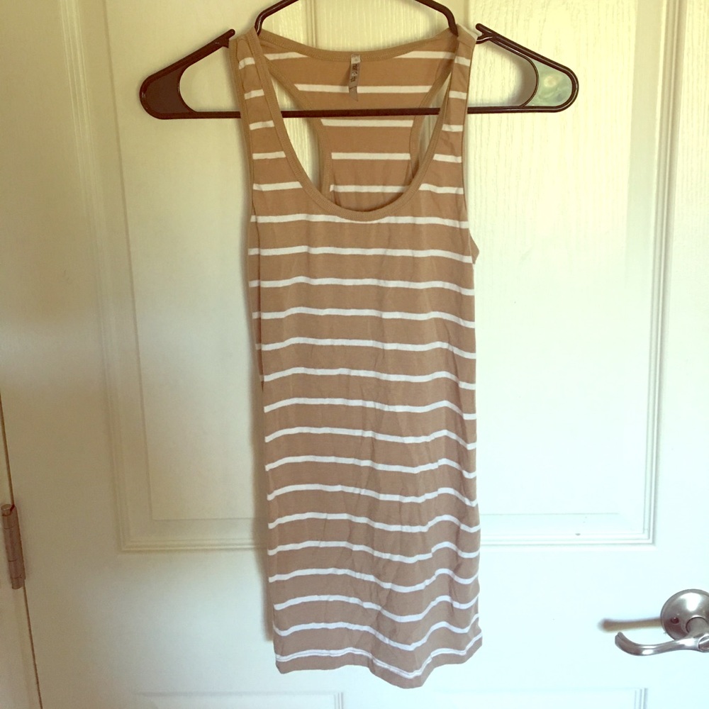 Razor back tank top
