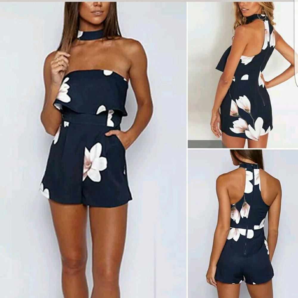 ๐ Unique Choker Romper ๐ - Picture 5 of 6