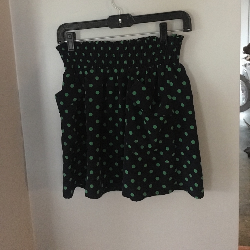 Polka dot skirt