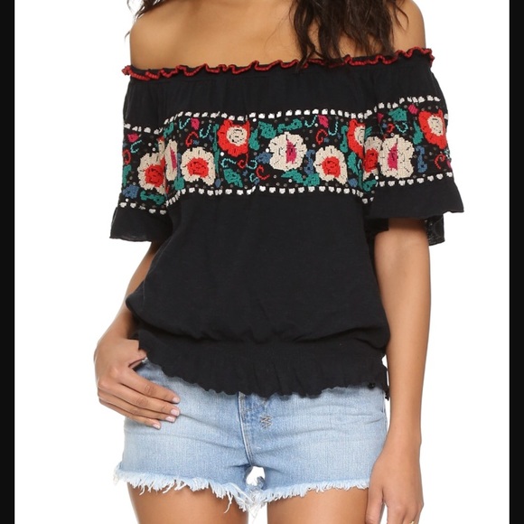 Free People Tops - *RESERVED* Free people sienna off the shoulder