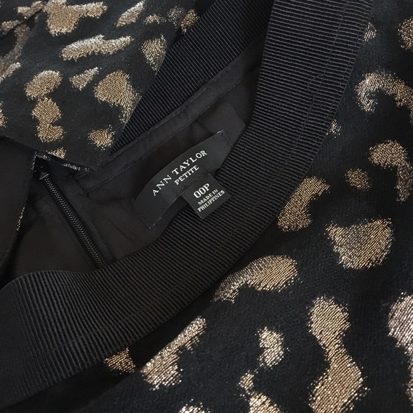 AnN TaYlor Le0PaRd pRiNt miDi sKirT - Picture 5 of 15