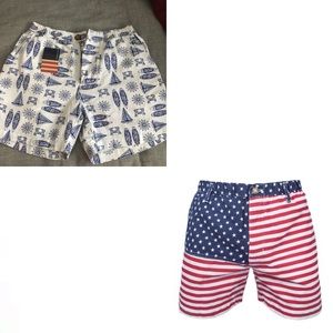 Men's Americas & Sailing Chubbies Shorts (BUNDLE)