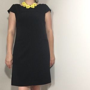 Vince Camuto black sheath dress