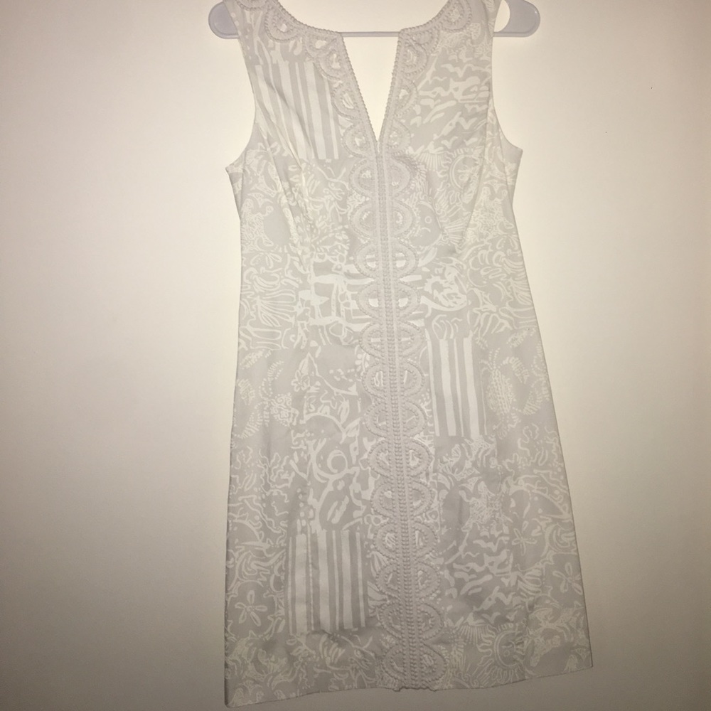 Lily Pulitzer All White Janice Shift Dress