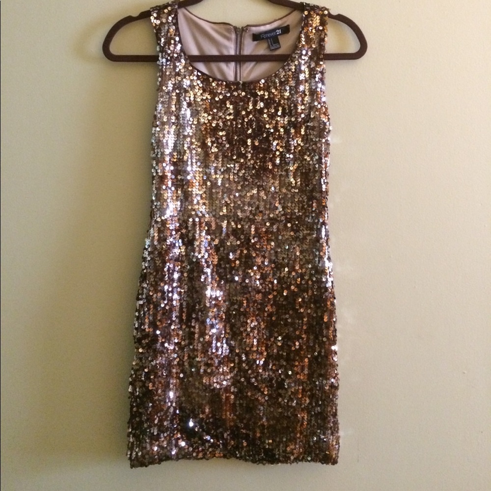 Sequin Mini Dress