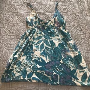 Urban Outfitters blue floral top