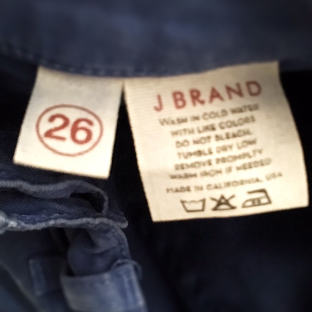 J Brand Royal Blue Skinny Jeans - Picture 4 of 5