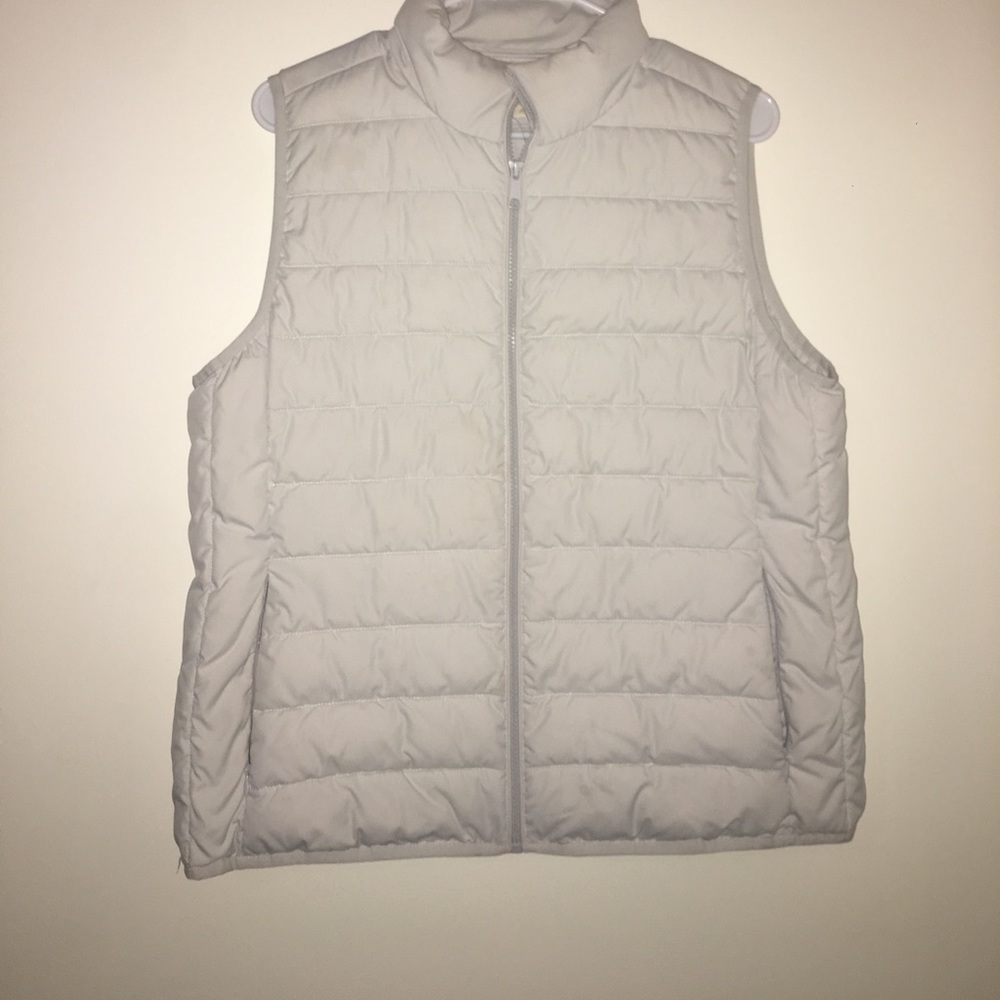 Off white J Crew Vest L