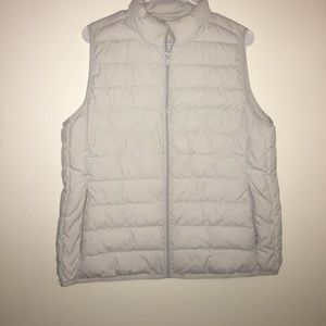 Off white J Crew Vest L