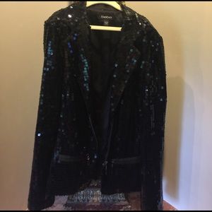 Gorgeous Bebe full sequin blazer