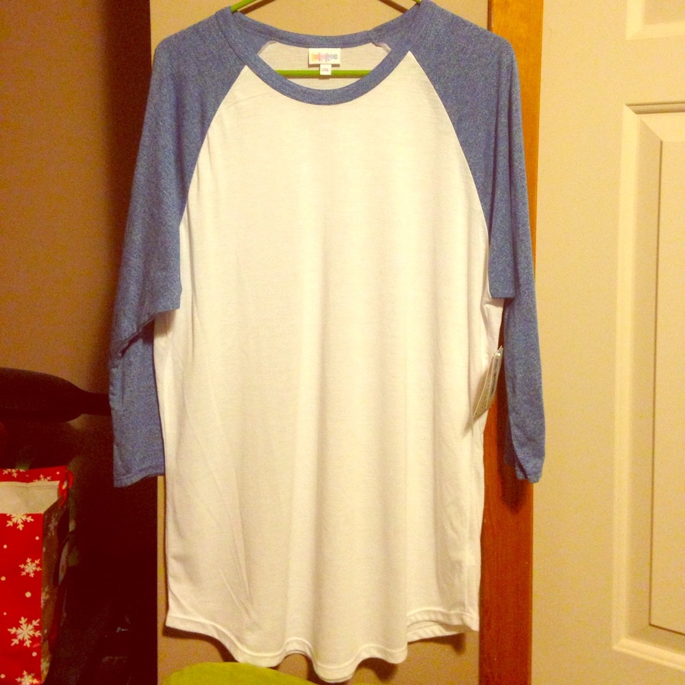LulaRoe Randy Baseball Tee 2X
